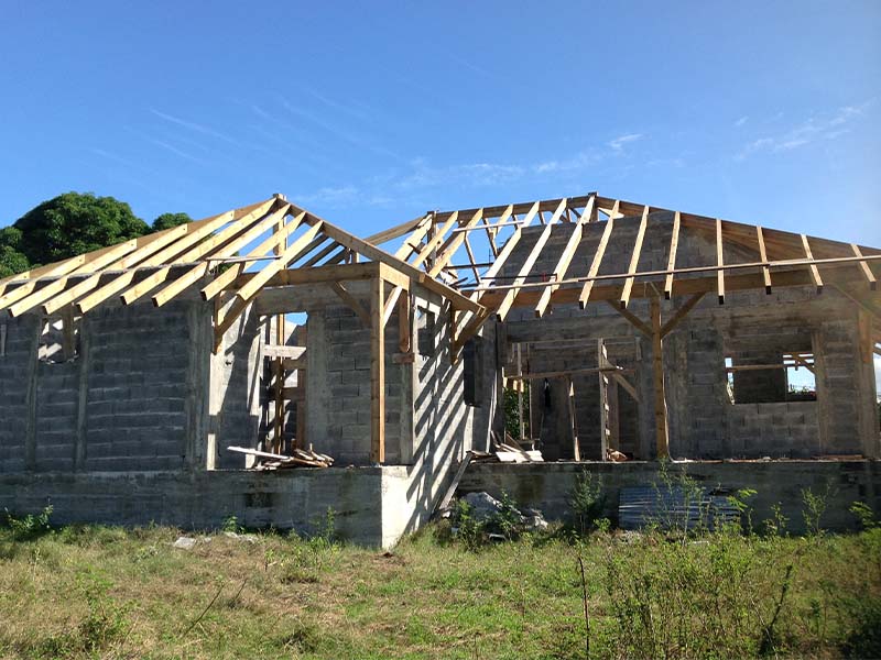 Charpente traditionnelle Sainte-Anne