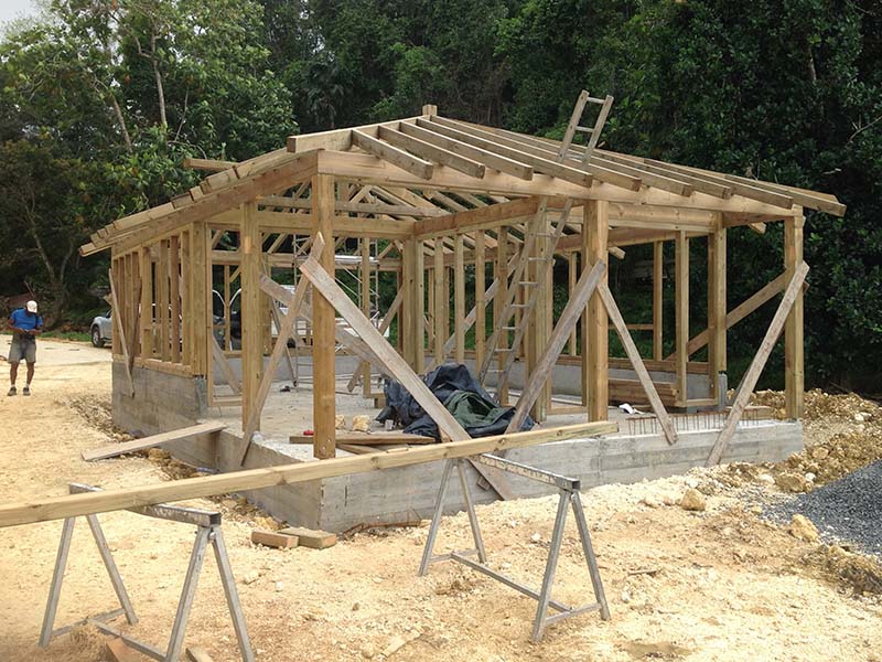 Travaux de charpente traditionnelle Sainte-Anne